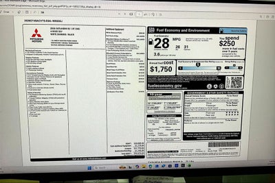 2026 Mitsubishi Outlander ES