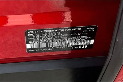 2024 Mitsubishi Outlander SE Black Edition
