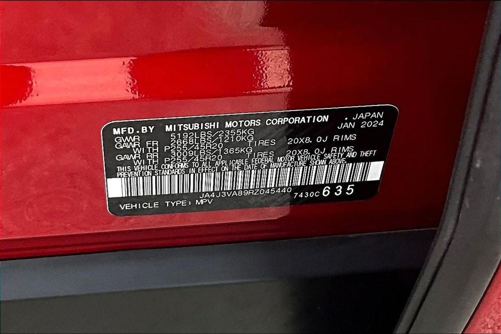 2024 Mitsubishi Outlander SE Black Edition