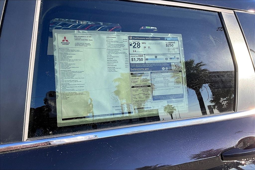 2026 Mitsubishi Outlander SE