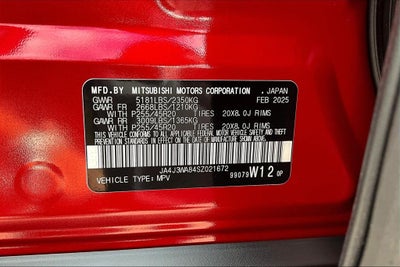2025 Mitsubishi Outlander SEL