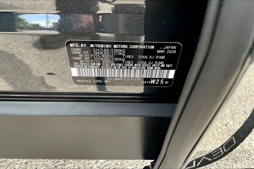2026 Mitsubishi Outlander Black Edition