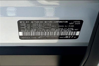 2026 Mitsubishi Outlander Ralliart
